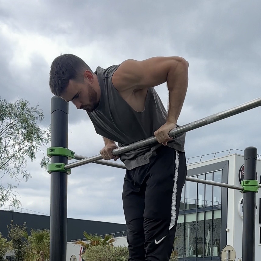 Deuxième phase du muscle-up : Transition